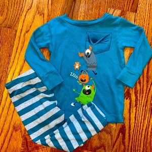 Three cute little monsters PJ’s